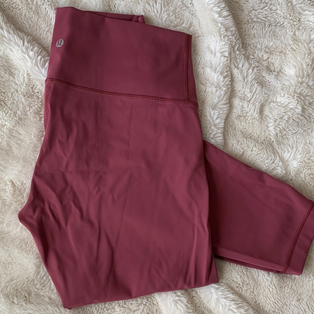 Lululemon Athletica Dusty Rose Leggings - Picture 3 of 4